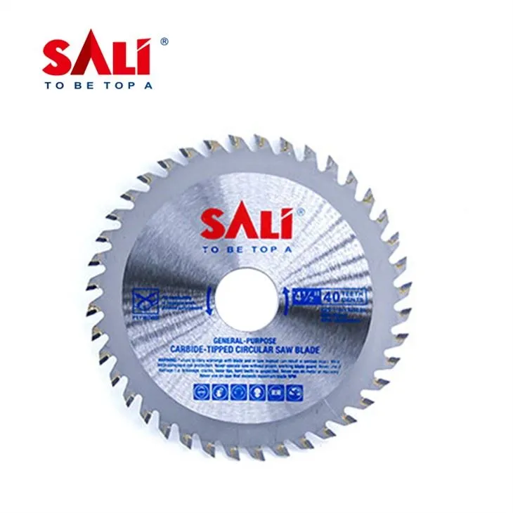 Hoja de sierra circular de corte de aluminio de Sali Hoja de sierra circular